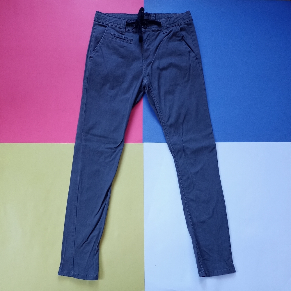 West 49 Casual Grey Chino Cargo Style Pants